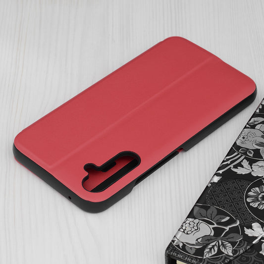 Hoes voor Samsung Galaxy A34 A346, Techsuit, eFold, Rood