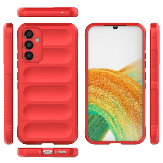 Hoesje voor Samsung Galaxy A34 A346, Techsuit, Magic Shield, Zwart