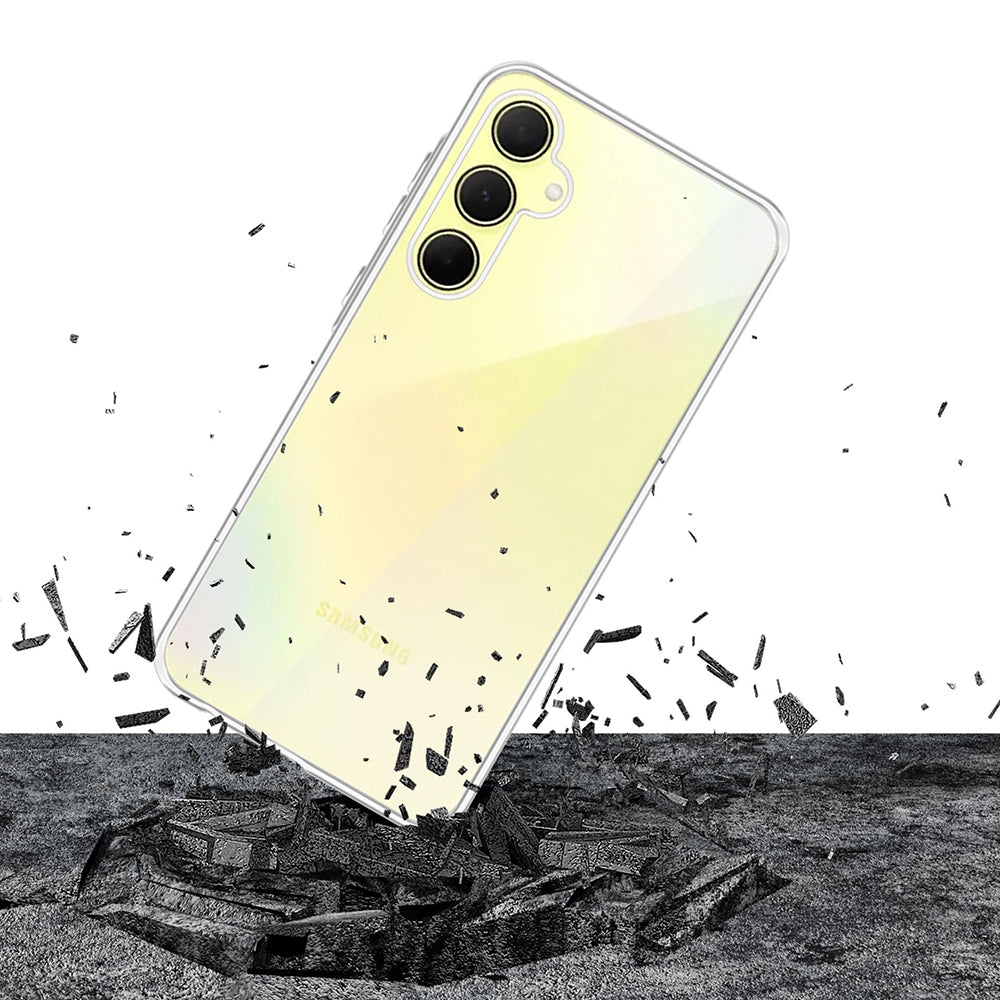 Hoes voor Samsung Galaxy A35 5G A356, 3MK, Clear, Transparant