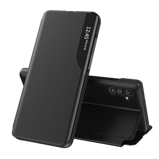 Hoes voor Samsung Galaxy A35 5G A356, Techsuit, eFold, Zwart