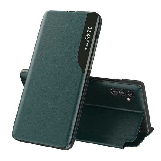 Hoes voor Samsung Galaxy A35 5G A356, Techsuit, eFold, Groen