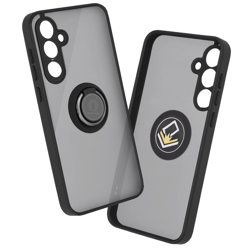 Hoes voor Samsung Galaxy A35 5G A356, Techsuit, Glinth, Zwart