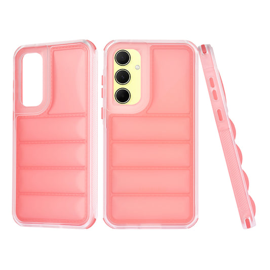 Hoes voor Samsung Galaxy A35 5G A356, Techsuit, Wave Shield, Rood