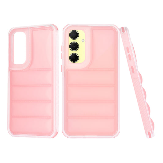 Hoes voor Samsung Galaxy A35 5G A356, Techsuit, Wave Shield, Roze