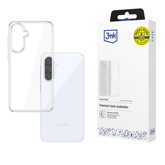 Hoes voor Samsung Galaxy A36 A366, 3MK, Armor, Transparant