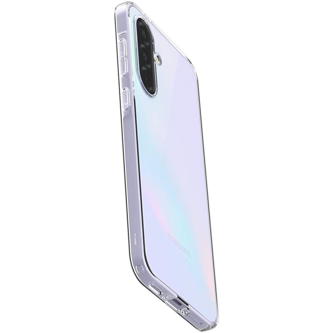 Hoes voor Samsung Galaxy A36 A366, Spigen, Liquid Crystal, Transparant ACS09167