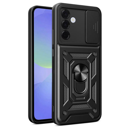Hoes voor Samsung Galaxy A36 A366, Techsuit, CamShield, Zwart