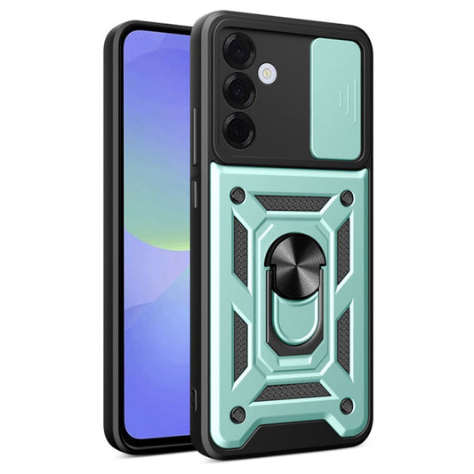 Hoes voor Samsung Galaxy A36 A366, Techsuit, CamShield, Groen