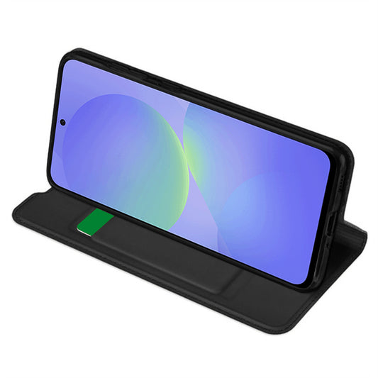 Hoes voor Samsung Galaxy A36 A366, Techsuit, Magskin Book, Zwart