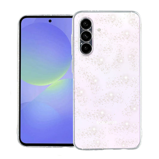 Hoesje voor Samsung Galaxy A36 A366, Techsuit, SparkleSkin, Transparant