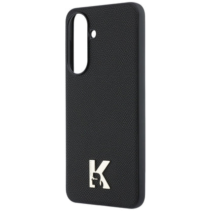 Hoes voor Samsung Galaxy A37 5G, Karl Lagerfeld, Karl Head Logo, Zwart