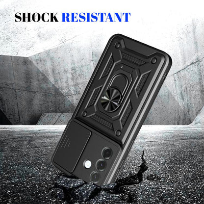 Hoes voor Samsung Galaxy A37 5G, Techsuit, CamShield, Blauw