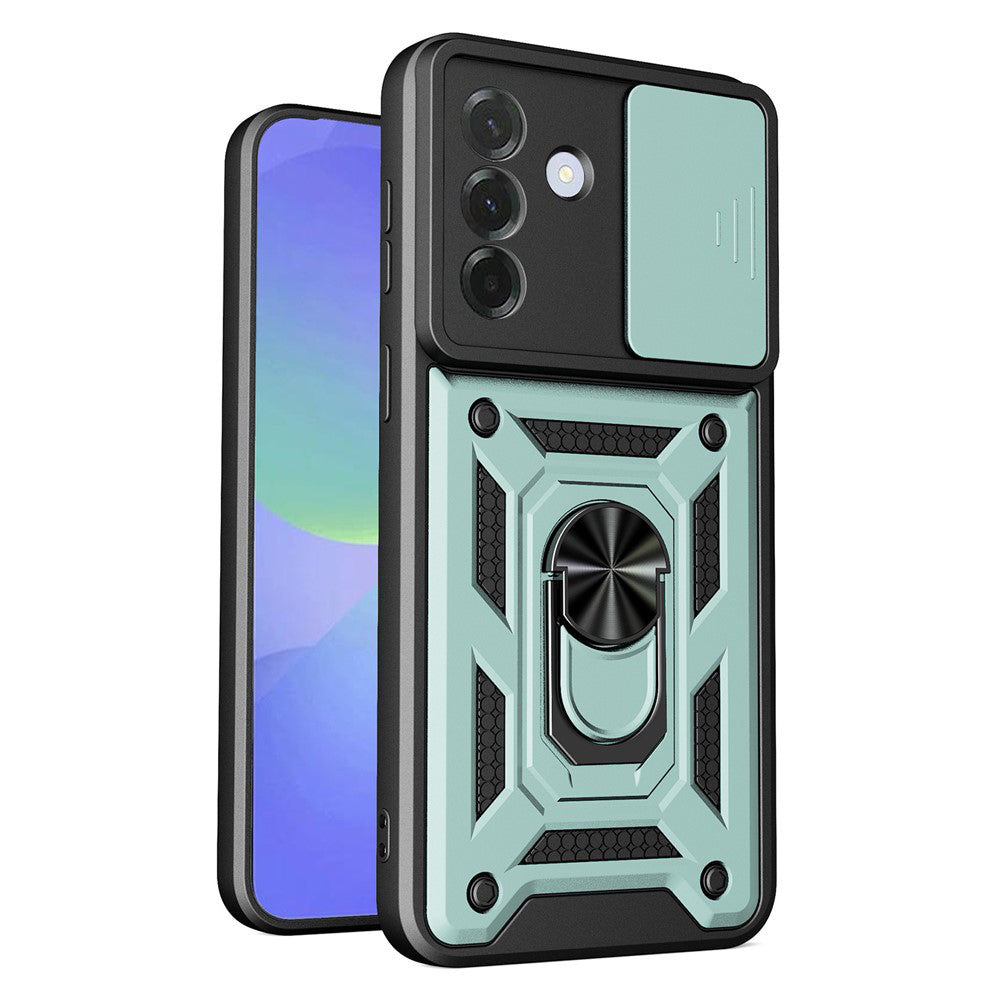 Case for Samsung Galaxy A37 5G, Techsuit, CamShield, Green