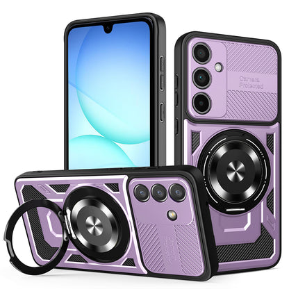 Hoes voor Samsung Galaxy A37 5G, Techsuit, RuggedCam, Paars