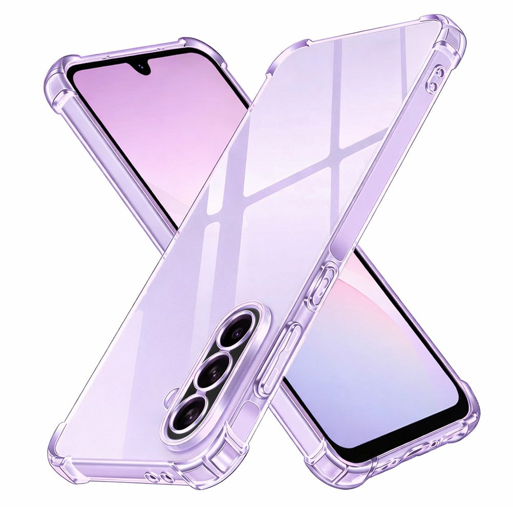 Hoes voor Samsung Galaxy A37 5G, Techsuit, Schokbestendig Clear, Transparant