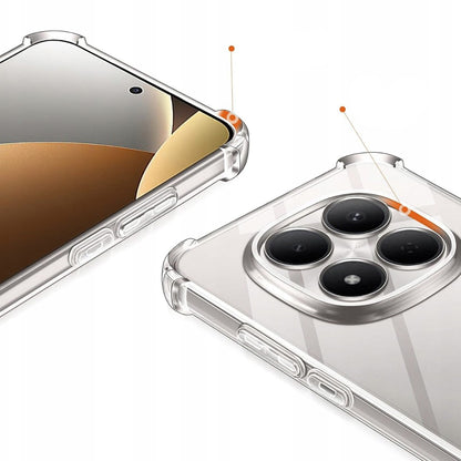 Hoes voor Samsung Galaxy A37 5G, Techsuit, Schokbestendig Clear, Transparant