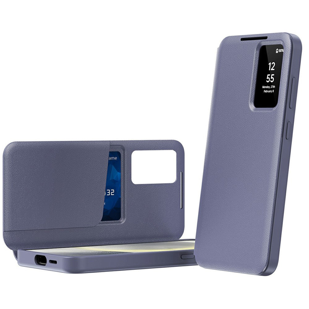 Hoes voor Samsung Galaxy A37 5G, Techsuit, SmartView, Paars