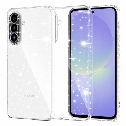 Hoes voor Samsung Galaxy A37 5G, Techsuit, SparkleSkin, Transparant