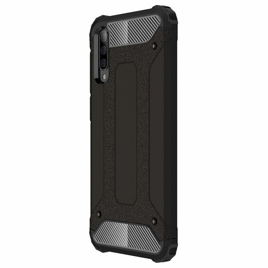 Hoes voor Samsung Galaxy A50s A507 / A30s A307 / A50 A505, Techsuit, Hybrid Armor, Zwart