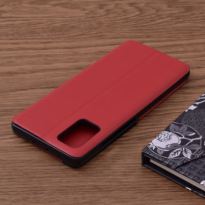 Hoes voor Samsung Galaxy A51 A515, Techsuit, eFold, Rood