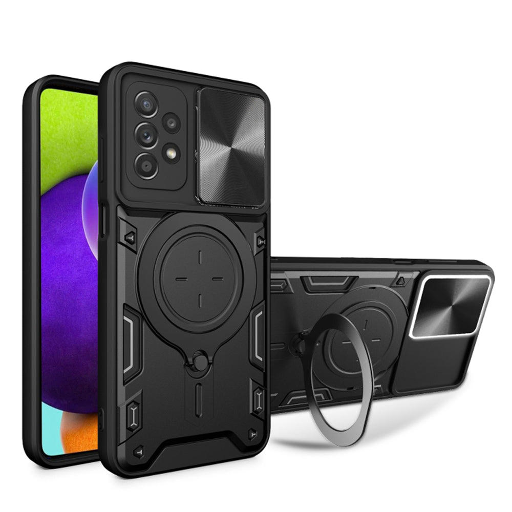 Case for Samsung Galaxy A52s 5G A528 / A52 5G A526 / A52 A525, Techsuit, CamGuard Pro, Black