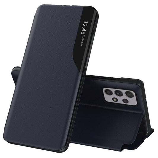 Hoes voor Samsung Galaxy A52s 5G A528 / A52 5G A526 / A52 A525, Techsuit, eFold, Donkerblauw