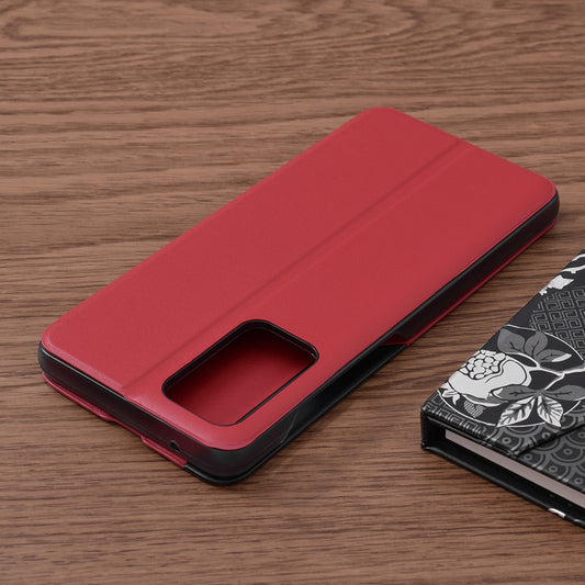 Hoes voor Samsung Galaxy A52s 5G A528 / A52 5G A526 / A52 A525, Techsuit, eFold, Rood