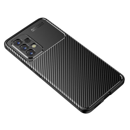 Hoes voor Samsung Galaxy A53 5G A536, Techsuit, CarbonFiber, Zwart