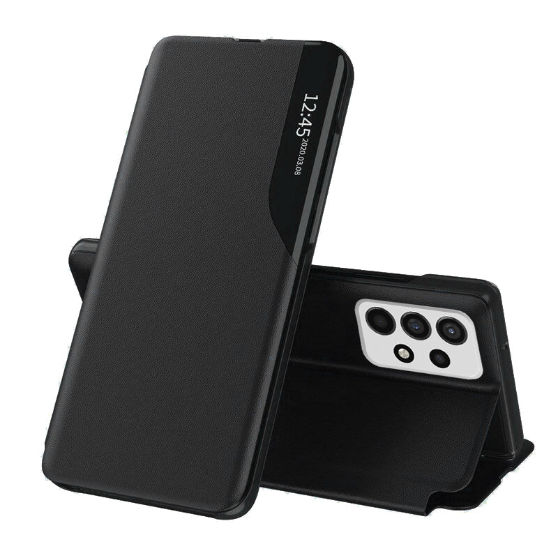 Hoes voor Samsung Galaxy A53 5G A536, Techsuit, eFold, Zwart