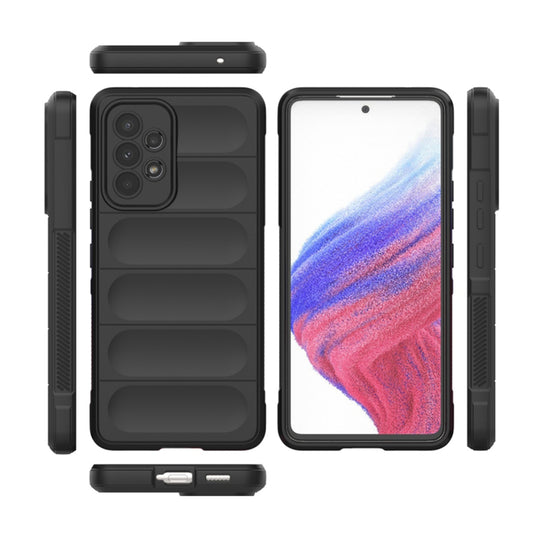 Hoesje voor Samsung Galaxy A53 5G A536, Techsuit, Magic Shield, Zwart