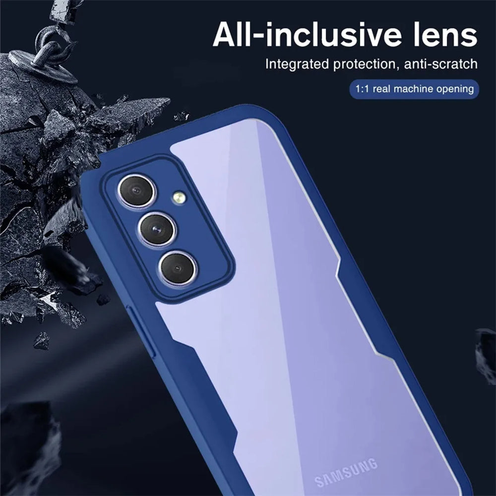 Hoes voor Samsung Galaxy A54 A546, Techsuit, ColorVerse 360, Blauw