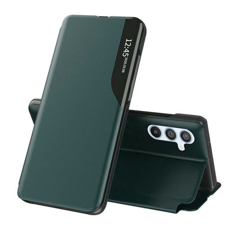 Hoes voor Samsung Galaxy A54 A546, Techsuit, eFold, Groen