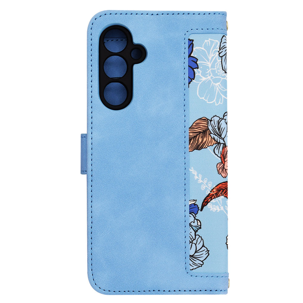 Hoes voor Samsung Galaxy A54 A546, Techsuit, FlipCraft, Blauw
