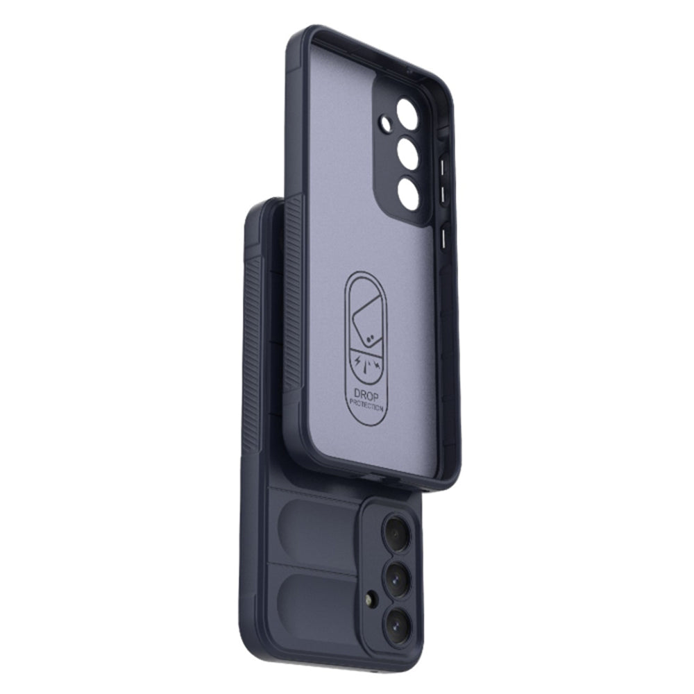 Hoes voor Samsung Galaxy A54 A546, Techsuit, Magic Shield, Wijnrood