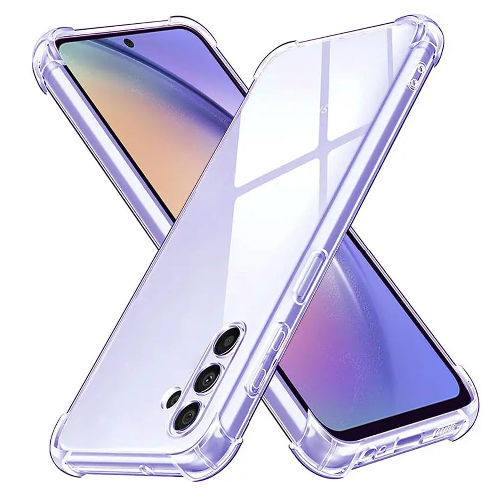 Hoesje voor Samsung Galaxy A54 A546, Techsuit, Schokbestendig Transparant