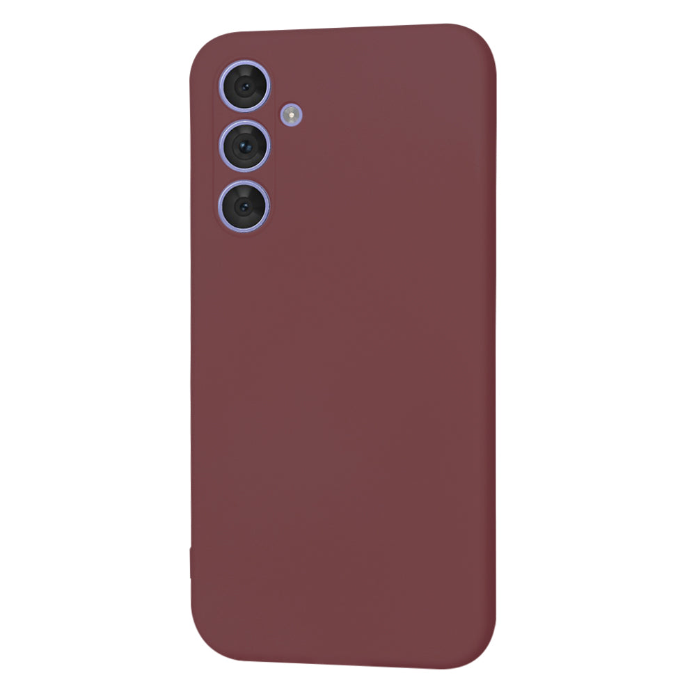 Hoes voor Samsung Galaxy A54 A546, Techsuit, SoftFlex, Wijnrood
