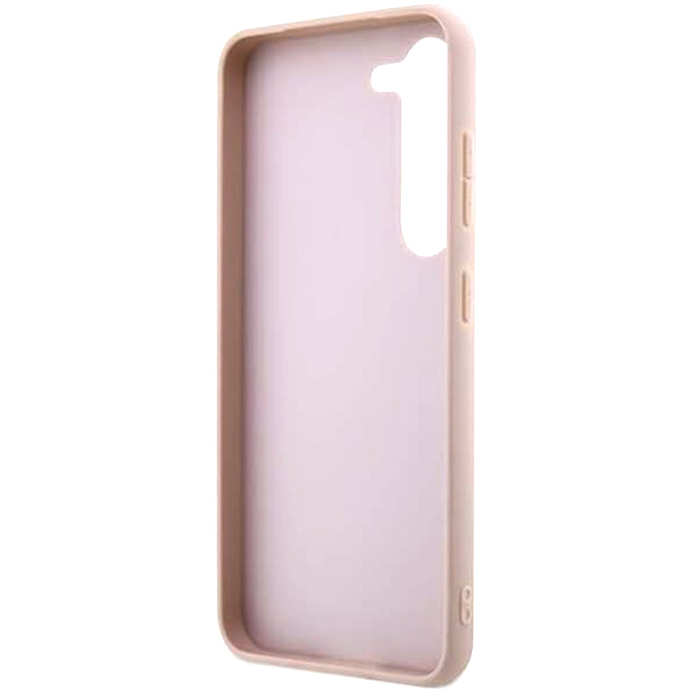 Hoes voor Samsung Galaxy A55 5G A556, Guess, 4G Big Logo, Roze