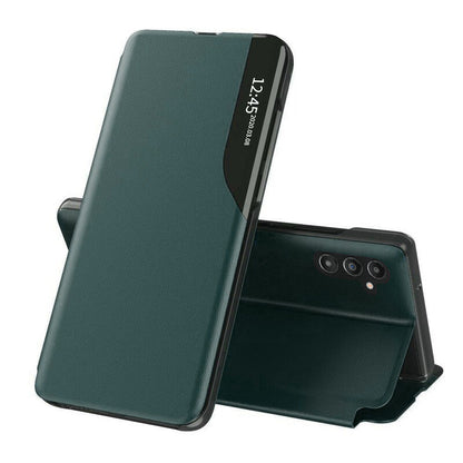 Hoes voor Samsung Galaxy A55 5G A556, Techsuit, eFold, Groen