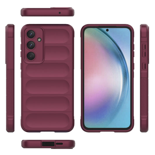 Hoesje voor Samsung Galaxy A55 5G A556, Techsuit, Magic Shield, Paars