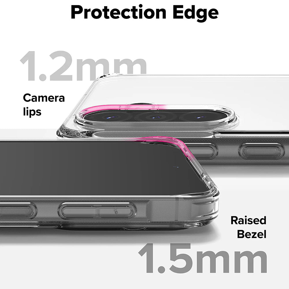 Hoesje voor Samsung Galaxy A56 A566 / A36 A366, Ringke, Fusion, Transparant