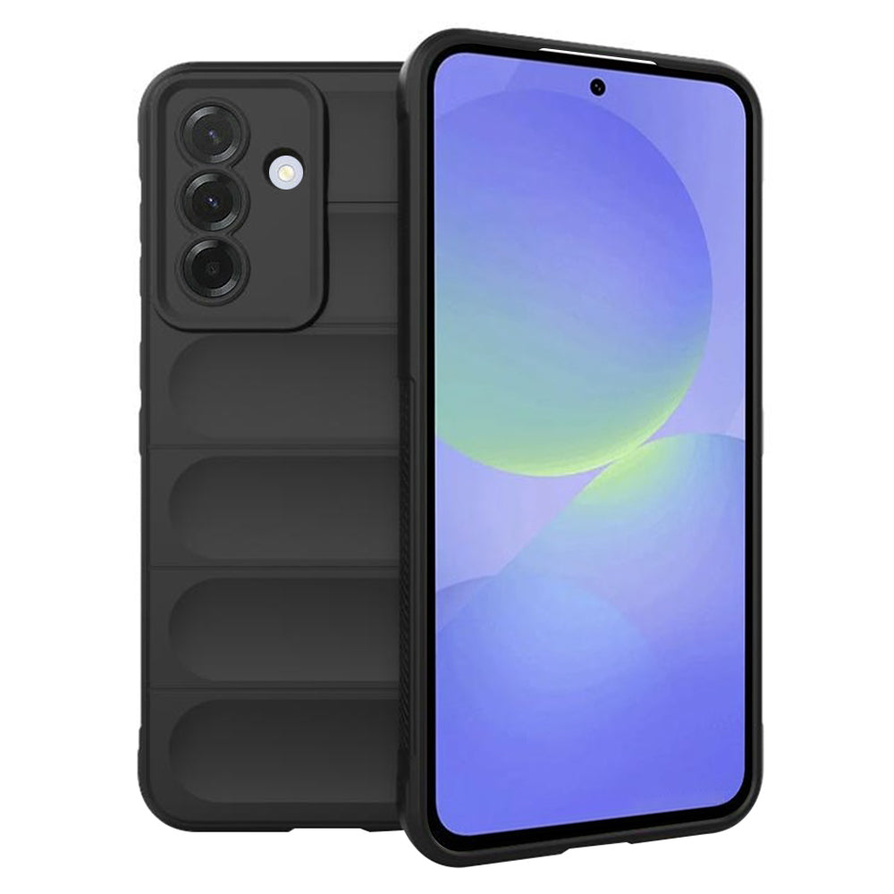 Hoes voor Samsung Galaxy A56 A566 / A36 A366, Techsuit, Magic Shield, Zwart
