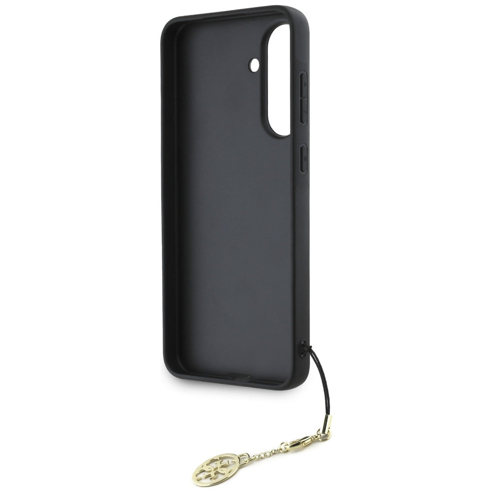 Hoesje voor Samsung Galaxy A56 A566, Guess, 4G Charm, Bruin