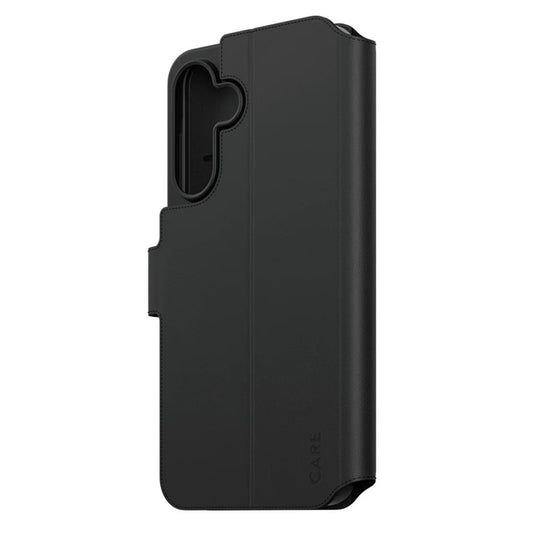 Hoes voor Samsung Galaxy A56 A566, PanzerGlass, Care Feature Kickstand Wallet, Zwart