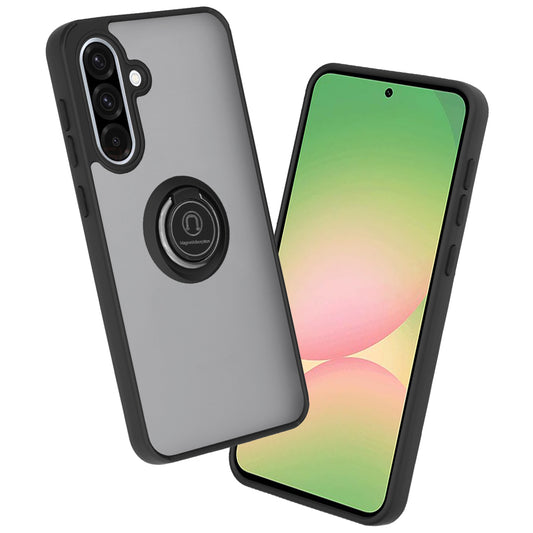 Hoes voor Samsung Galaxy A56 A566, Techsuit, Glinth, Zwart