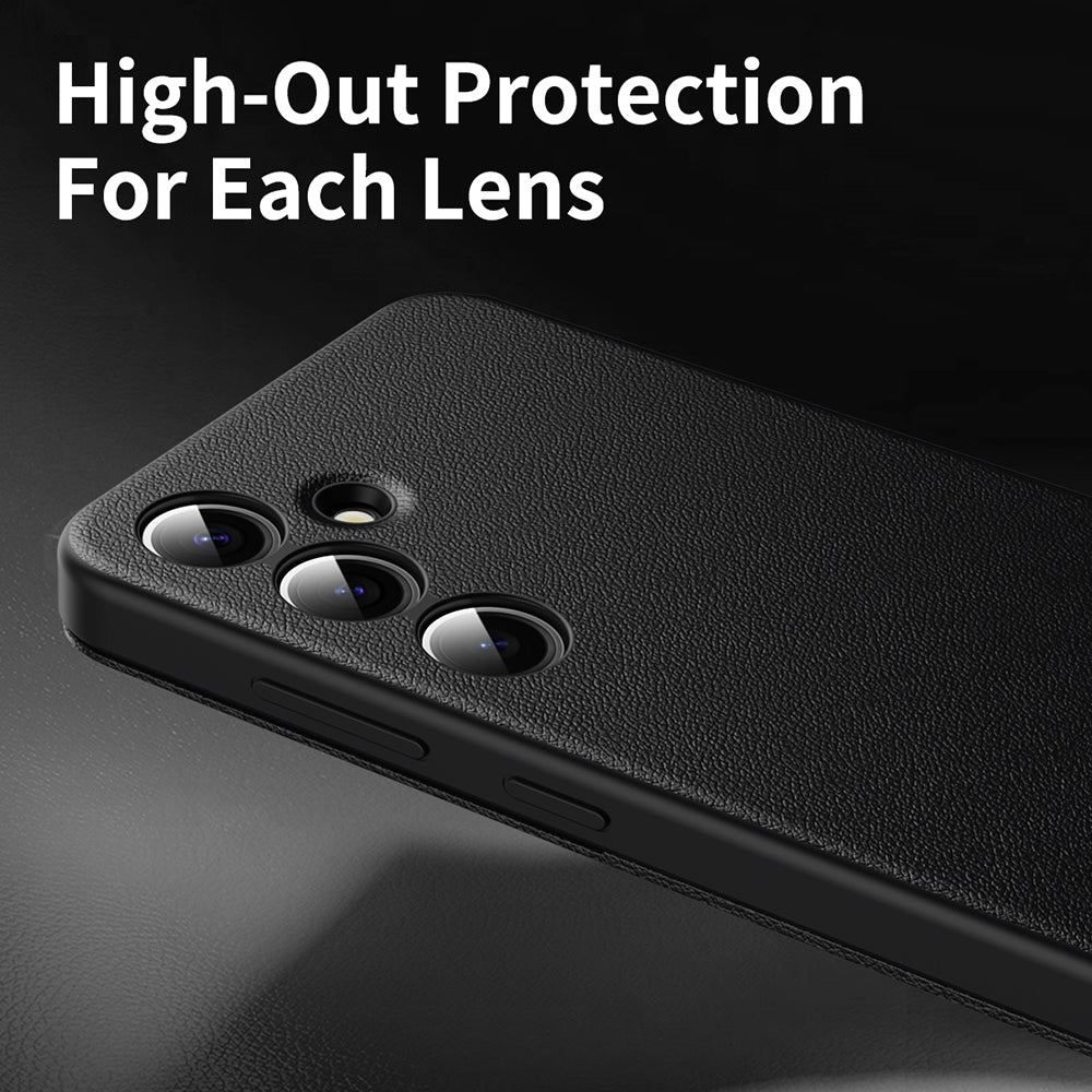 Hoes voor Samsung Galaxy A56 A566, Techsuit, SmartView, Zwart