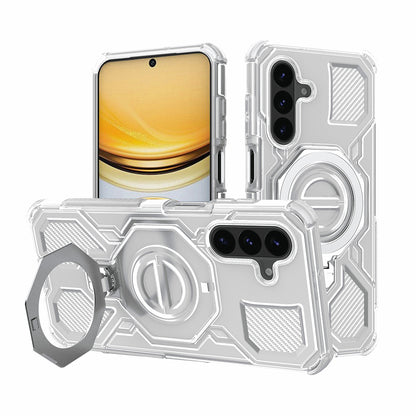 Hoes voor Samsung Galaxy A57 5G, Techsuit, Carbon Shield Pro, Wit