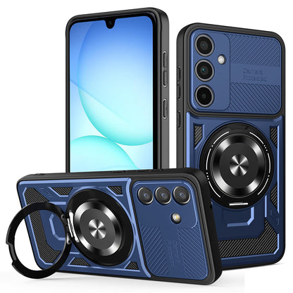 Hoes voor Samsung Galaxy A57 5G, Techsuit, RuggedCam, Blauw