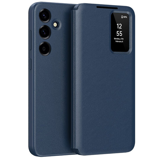 Hoes voor Samsung Galaxy A57 5G, Techsuit, SmartView, Blauw