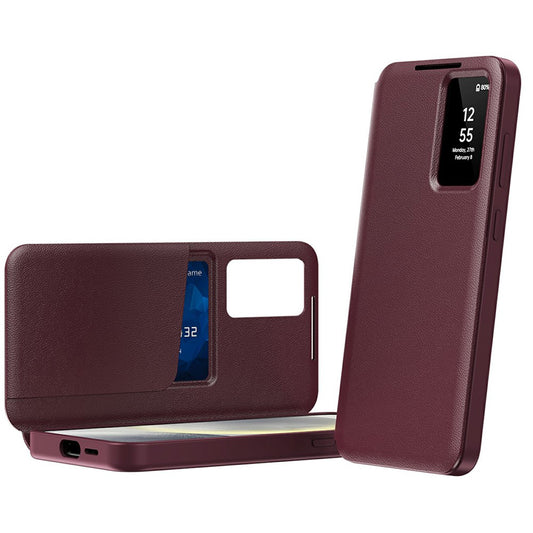 Hoes voor Samsung Galaxy A57 5G, Techsuit, SmartView, Rood