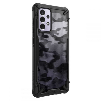 Hoesje voor Samsung Galaxy A72 A725 / A72 5G A726, Ringke, Fusion X Design, Camouflage